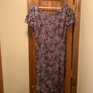 Gorgeous silver grey dress